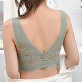 Thin lace rimless bra wrap chest breathable underwear