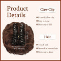 Claw Clip Messy Bun Hair Piece
