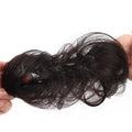 Elegant 100% Human Hair Scrunchies  For Short Hair  Extensions Fake bun