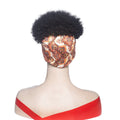 Hot Sexy Kinky Curly Wigs with Printed Headband