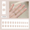 24pcs/Set Press On Nails CF034