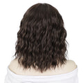 2022 Blinde Short Water Wave for Women Middle Point Natural Hairline Heat Resistant False Hair