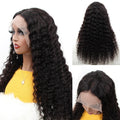 Peruvian Deep Wave Lace Front Human Hair Wigs