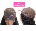 Water Wave 4x4 Lace Front Human Hair Wigs