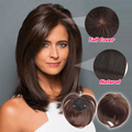 Silky Clip on Hair Topper Extensions
